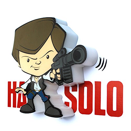 Star Wars Mini 3D-LED-Wand-Licht Han Solo - 5