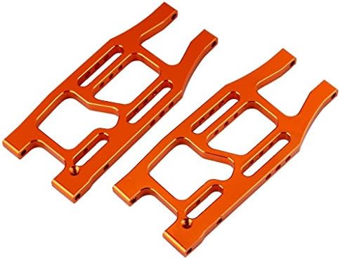 Yiguo 2pcs BMT0005 Aluminum Rear Suspension Arm for HPI BULLET3.0 ST / MT RC 1:10 Truck Upgrade Parts Orange