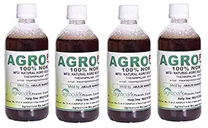 Agro Plus Am001_4 Non To x ic Pesticide and Fungicide for Plants - Set of 4