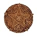 Produktbild Celtic Knotwork Pentacle Plaque Wood Finish by Dryad Design