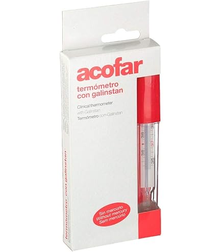 SOLMIRA Digitale thermometer, turkoois, hoge precisie, waterdicht, oksel, rectale of orale meting, geschikt voor baby's, kinderen en volwassenen