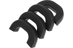 Luxshiny 4 Pièces Silicone Aider Poignée Titulaire Chaleur Isolé Hot Pot Grip Poignée Manches Anti- Brûlure Chaude Poêle Poignée Couvre pour Fonte De Fer Woks Casseroles