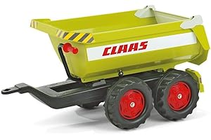 Rolly Toys - 12 221 9 - Remorque - Basculante Rollyhalfpipe Claas - Double Essieux