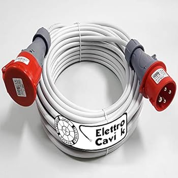 Prolunga Campeggio IntuiFlex 25m - Cavo CEE 3x2,5mm, IP44, Per Camper, Caravan E Barche - Foto 2