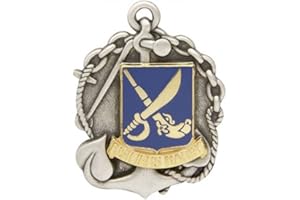 Toe 2 Toe INSIGNE DE BÉRET ARGENTÉ FUSILIER MARIN