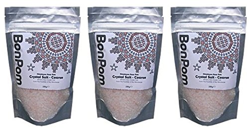 (3 PACK) - BonPom - Himalayan Salt Coarse | 200g | 3 PACK BUNDLE