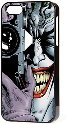Joker Batman Marvel DC Phone Case Fits Iphone 5C Free P&amp;P. (White Case)