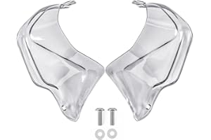 TAZGANTAX Moto Manubrio Paramani Paramani Protezione antivento Adatto per G310GS G310R F800GS R1200GS R1250GS ADV G 310 GS G 310 R F 800 GS R 1200 GS R 1250 GS Adventure (Chiaro)