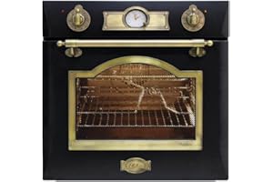 Kaiser EH 6355 Em | Empire Electric Single Oven | 63L Vintage Black Multi-Functional Oven