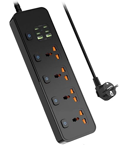 Adattatore 1000W Viaggio 5 Adattatori Da Viaggio USA A UE