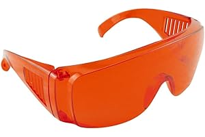 MiawPay Dental Lab Safety Glasses Dental Eyewear for Teeth Whitening Light Anti-Fog Safety Goggles Eye Shield Safety Glasses LED Protective Goggle, Shooting, Lab Work, (MiawPay -16)