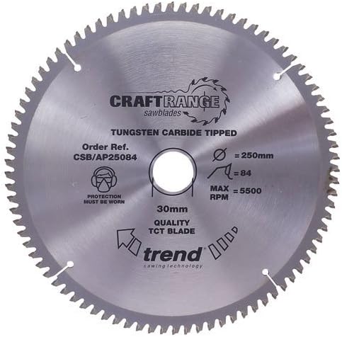 Advanced Trend Professional Saw Blade Alloy/Plas 235mmx60Tx30mm (Saw Blades / Circular Saw Blade 235mm) [Pack of 1] --