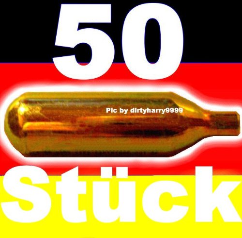 50 Stück Bierkapseln Co2 für alle Bierzapfanlagen mit 16g Kohlensäurekapseln wie Biermaxx Zapfprofi etc - 2