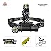 Produktbild NITECORE HC33 LED Stirnlampe - IP68 2M Wasserdicht Taschenlampe Magnetische Multifunktionslampe aufladbar mit CREE 1800 Lumen Kopflampe[ Mit 3100mAh IMR 8A Akku ]