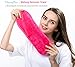 Makeup Remover Cloth 3 Pack - Chemical Free-Move Makeup Instantly with Just Water - Reusable Facial Cleansing Towel - Money-back Satisfaction Guaranty (1Pink+1Blue+1Rosy)