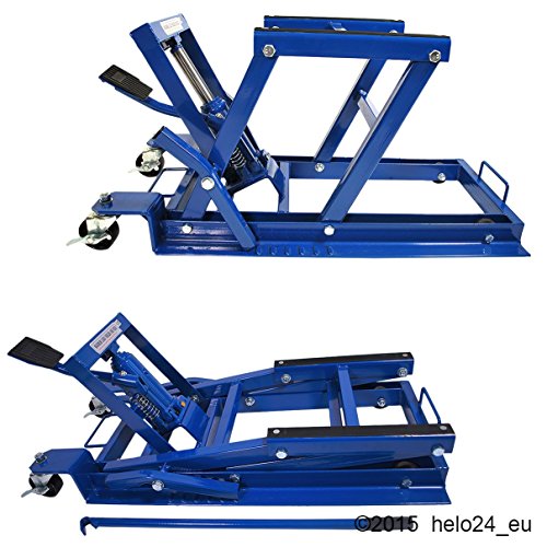 Preisvergleich Produktbild 680 kg Motorradhebebühne in blau