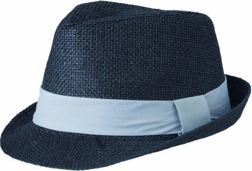 Myrtle Beach Street Style - Sombrero Negro Black/Light-Grey Talla:Small/Medium