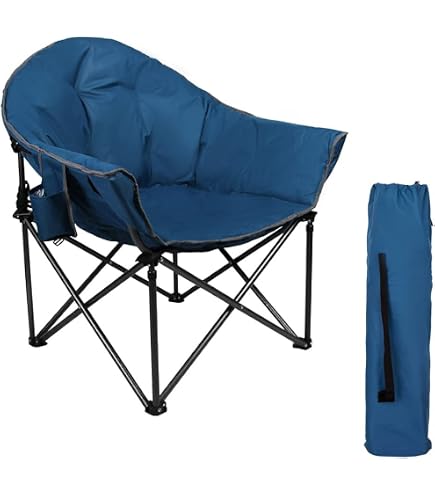 Produktbild von HIGH POINT SPORTS Campingstuhl Faltbar Moonchair XXL Campingsessel