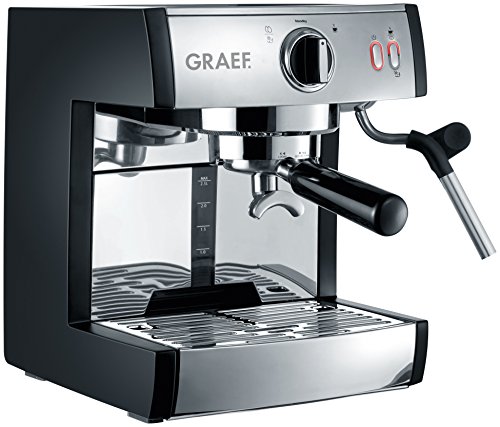 spécification Graef es702eu01 Porte-filtre de Machine À Espresso, 1410 W, 16 bar, noir mat/acier inoxydable