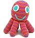 Pebble octopus rattle - Pink