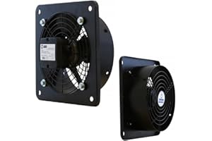 HOOGANA Industrielüfter Industrie Großraum Lüfter Ventilator Ø 250-630mm Abluft Abzug (FPT 250mm)