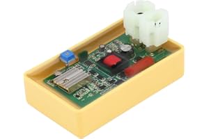 ‎AKOZON cdi einstellbar + 6 CDI Pin Einstellbare Timing DC Box Passt für 50CC 60CC 125CC 150CC Roller ATV GY6 Motor