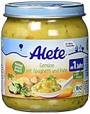 Alete Gemüse mit Spaghetti und Pute