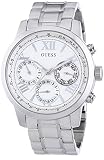 Guess Damen-Armbanduhr Chronograph Quarz Edelstahl W0330L3