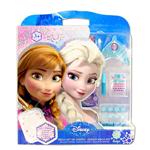 Disney Frozen- Mega Set de Actividades con Efecto holografico, 26.2 x 23.9 x 12.4 (Cife Spain 740510)