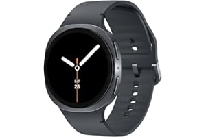 Samsung Galaxy Watch8, AI Smart Watch, Sport Band, Cushion Design, 3nm Processor, Health & Sleep Coach, Fitness Tracker, 44mm, Bluetooth, Graphite, 3 Year Extended Warranty (UK Version)