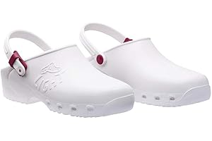 CALZURO Light - Zoccoli Sanitari Professionali CE, Bianco, Verde, Lilla, Rosa, Arancione, Blu, Nero