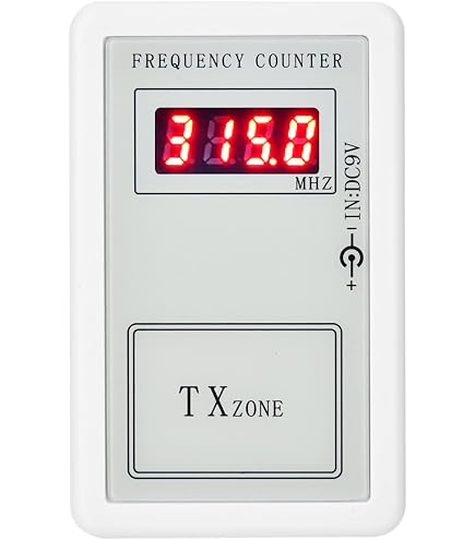 Tester Frequenza Telecomandi Auto - Rilevatore 100MHz-1GHz Con Display LED