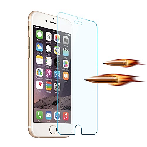 2X Echt Glas Displayschutzfolie Panzerglas Folie für iPhone 6 plus Iphone 6S plus 5.5″ (2 er Pack) - 2