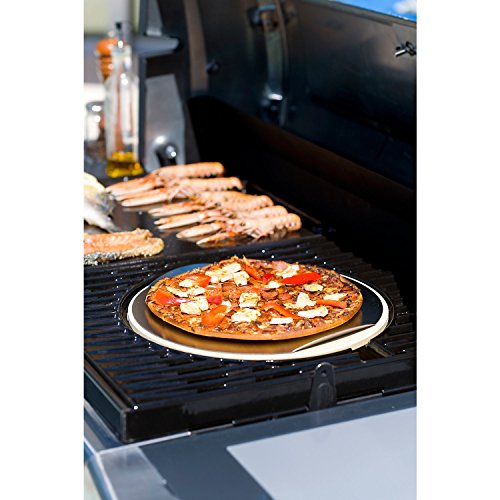Campingaz Pizzastein für das Culinary Modular System mit Schneidrad, Edelstahltablett zum einfachen Aufbringen des Gargutes, Ø 30 cm, Gewicht 1,56 kg - 4