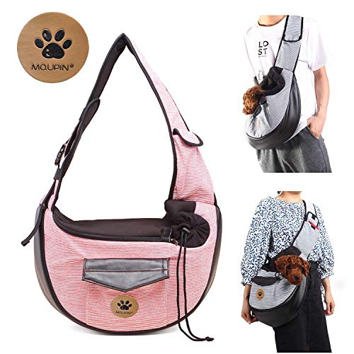 UniM Transportador de Mascotas Perro Gato Pequeño Cachorro Bolsos de Viaje Bolsa de Viaje Plegable Manos Libres Sling Mochila