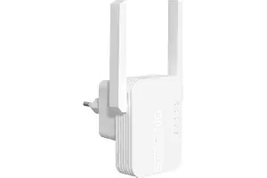 STRONG Repetidor WiFi N300, Amplificador WiFi Largo Alcance | 300 Mbps, Repetidor WiFi, Amplificador señal WiFi, WPS, Puerto LAN, Modo Punto de Acceso, Compatible con todos los routers