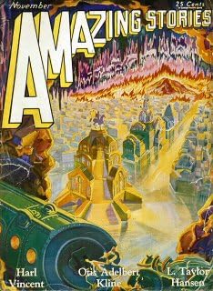 Amazing Stories inc. by Harl Vincent - Vintage Mouse Mat