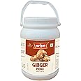 Priya Ginger Pickle with Garlic 1Kg- Homemade Adrak Achar - Traditional South Indian Taste