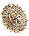 Bindhani Gold Plated Finger Ring For Women (Adjustable) RS.199.00