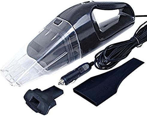 Car Vacuum Cleaner For Yihya Portable Wet And Dry Dual-use Super Suction Amphibious 100W 12V Handheld Car Vacuum Cleaner Cyclonic Hand Vacuum Automotive Dust Busterr--Black