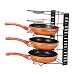 Callas Height Adjustable Kitchen Cookware Organizer Pan Rack Holder, Black CA. 17 RS.899.00