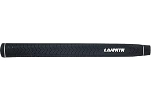 Lamkin Grip de putter gravé profond (noir, 58R, 81G)