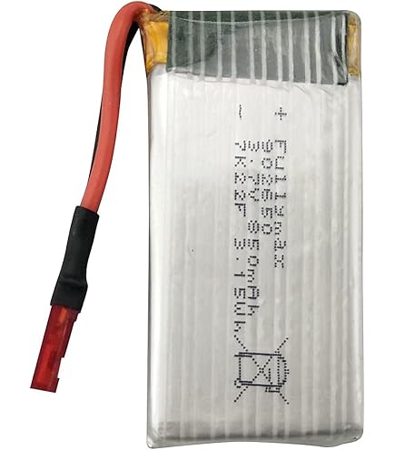 Accessoire Modu00e9lisme Yunique GREEN-CLEAN-POWER Pack 4 Batteries Li-po 850mAh 3.7V 25C Pour