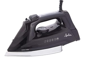 Jata PL622C Plancha DE Vapor, 3000 W, 360 milliliters, Cerámica, Negro