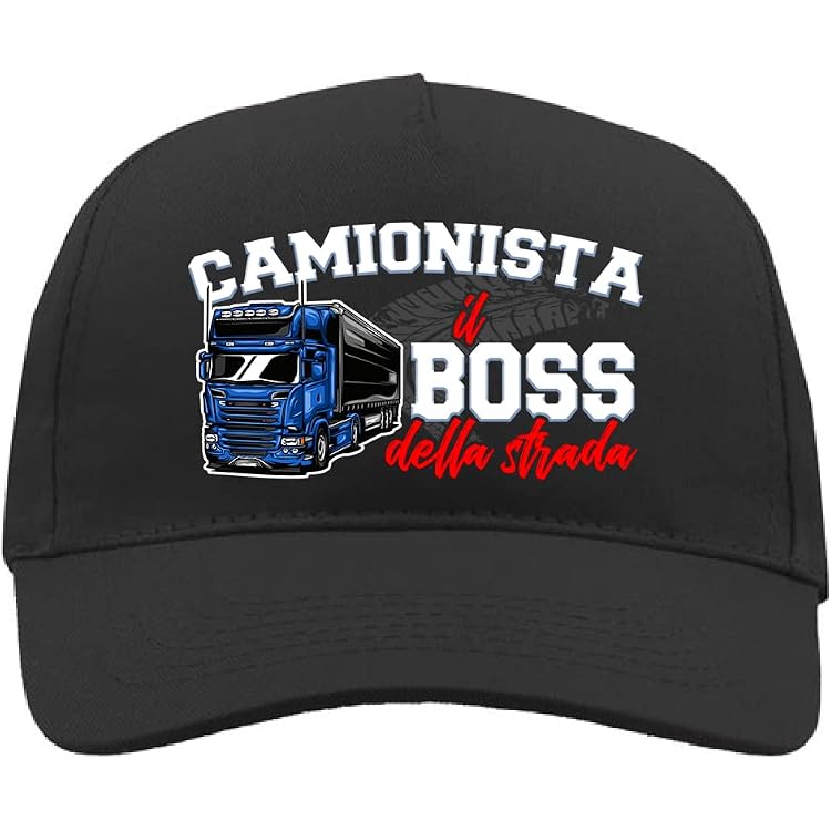 Bandana Nera Camionista 18 Ruote - Adesivi E Braccialetti Inclusi? No, Solo Bandana