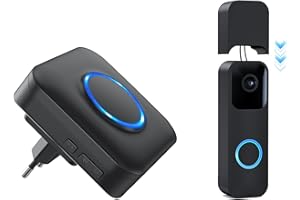 ‎BITIWEND BITIWEND Funksignal Weiterleitung, Speziell für Blink Videotürklingel 1st & 2nd Gen, Funk Erweiterung Set Türklingel Verstärker, Nur für den Fest Verkabelten Modus, Langstrecken-Signalempfang