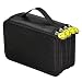 Imported 4 Layers Capacity Pencil Pen Case Travel Makeup Storage Bag Black RS.1010.00