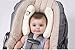 MissFox Infant Antiroll Cradler Children Safety Travel Nursing Pillow Head Positioner (White)