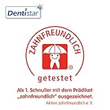 Dentistar® Latex-Schnuller – Größe 2, 6-14 Monate – Nuckel aus Naturkautschuk für Babys, zahnfreundlich, ab dem ersten Zahn - 7
