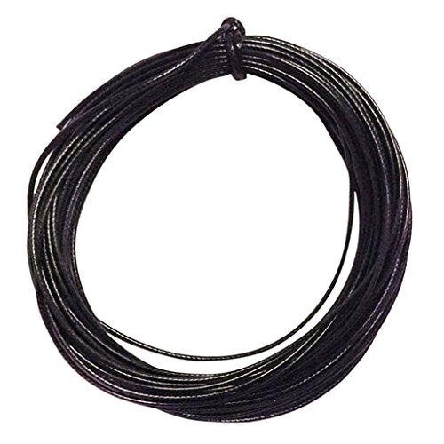 Nylonschnur Friesen Faden Nylonseil Schnur 2mm DIY Schmuckherstellung 10m – Schwarz, 2mmx10m - 9